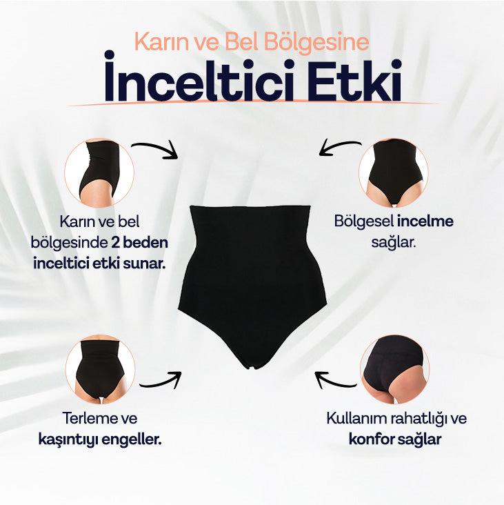 Göbek & Bel İnceltici Slip Külot